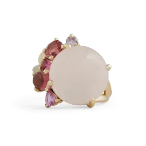 Kaleidoscope Pink Gem Ring Pieces of Eight