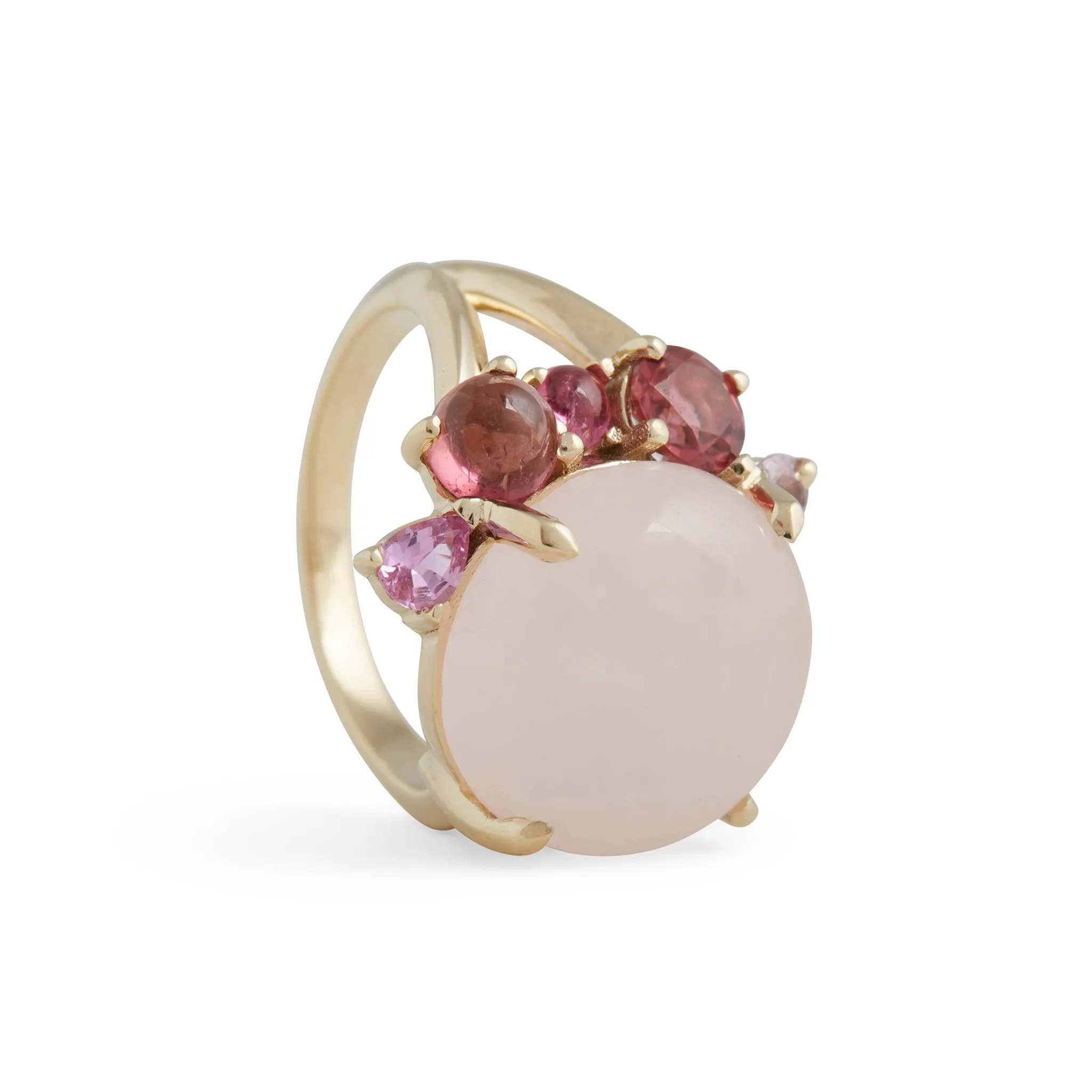 Kaleidoscope Pink Gem Ring Pieces of Eight