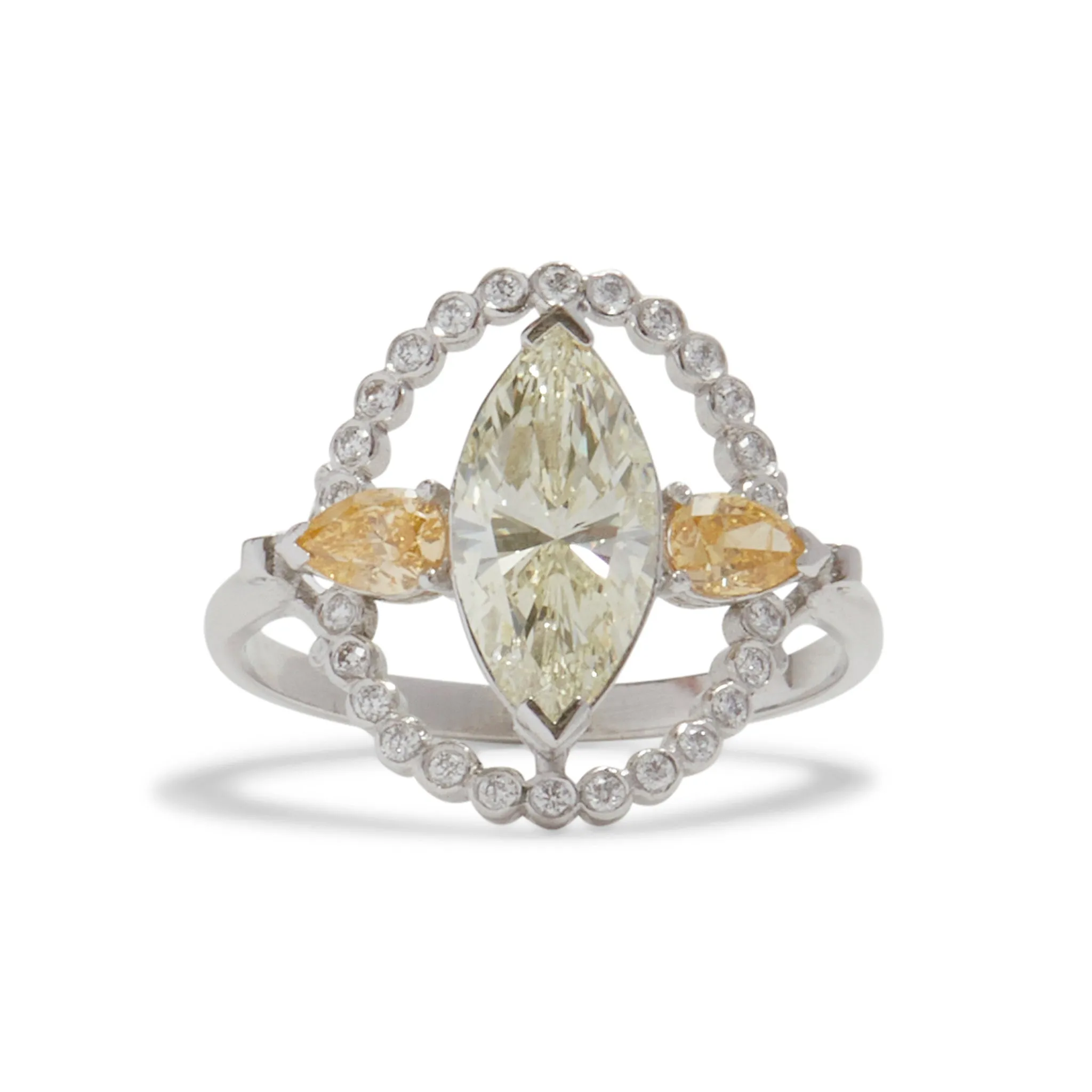 Lover's Embrace Ring Pieces of Eight