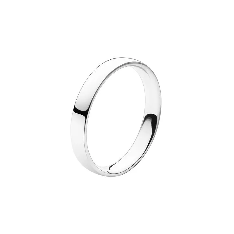 Magic 3,8mm 18K White Gold Ring