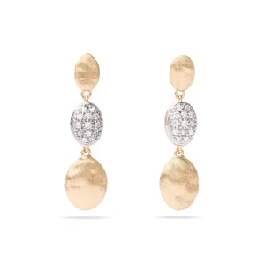 Marco Bicego Siviglia 18ct Yellow Gold Diamond Drop Earrings