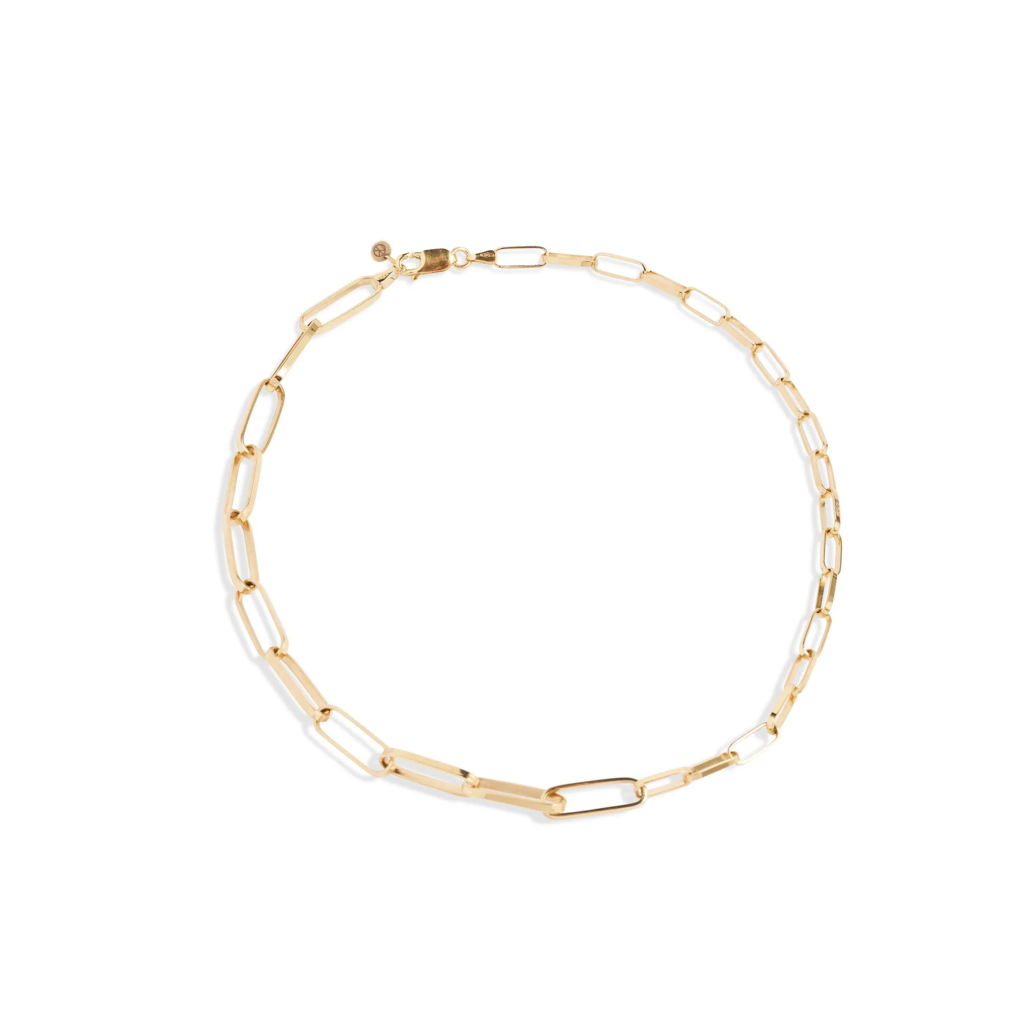 Mixed Link Choker Pieces of Eight