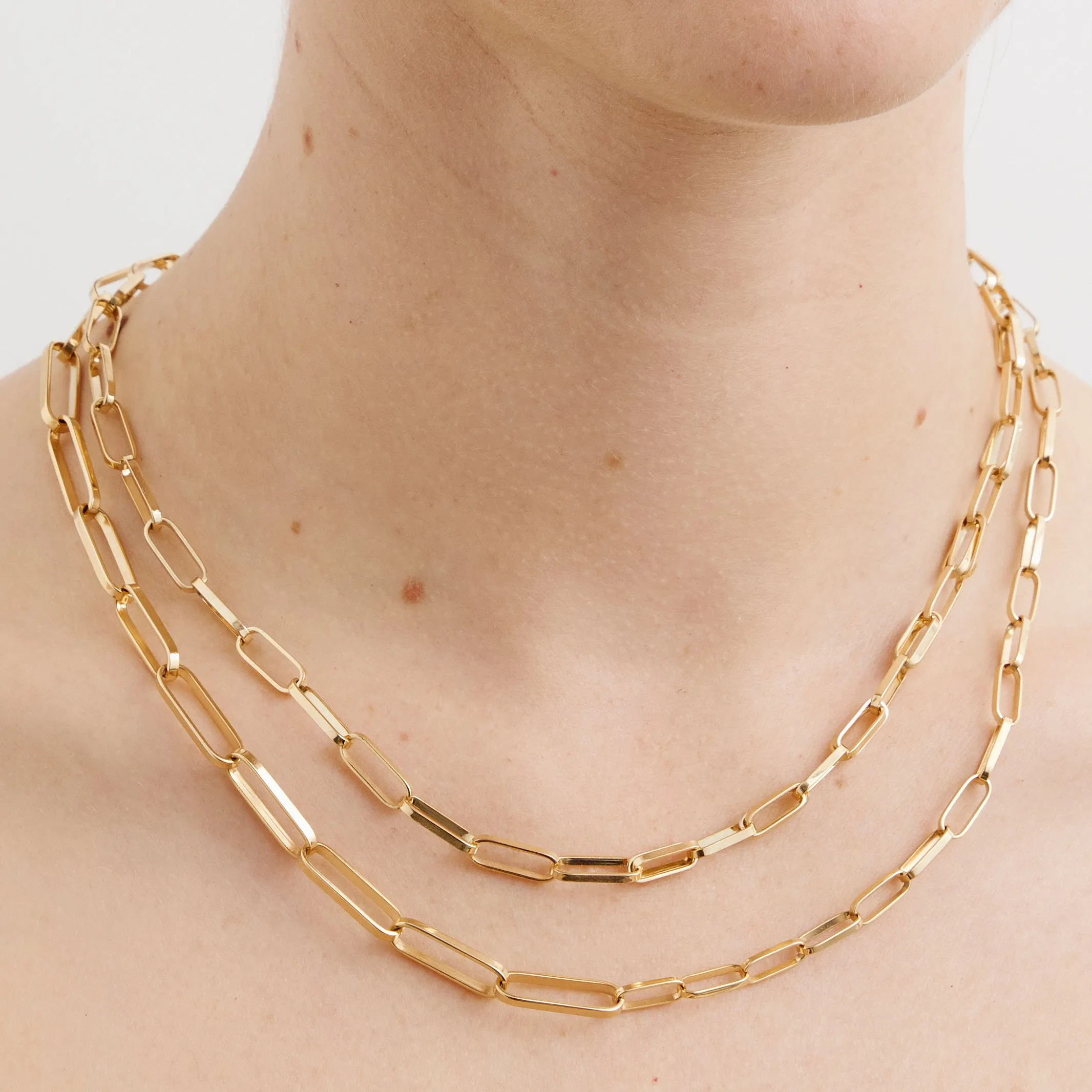 Mixed Link Choker Pieces of Eight
