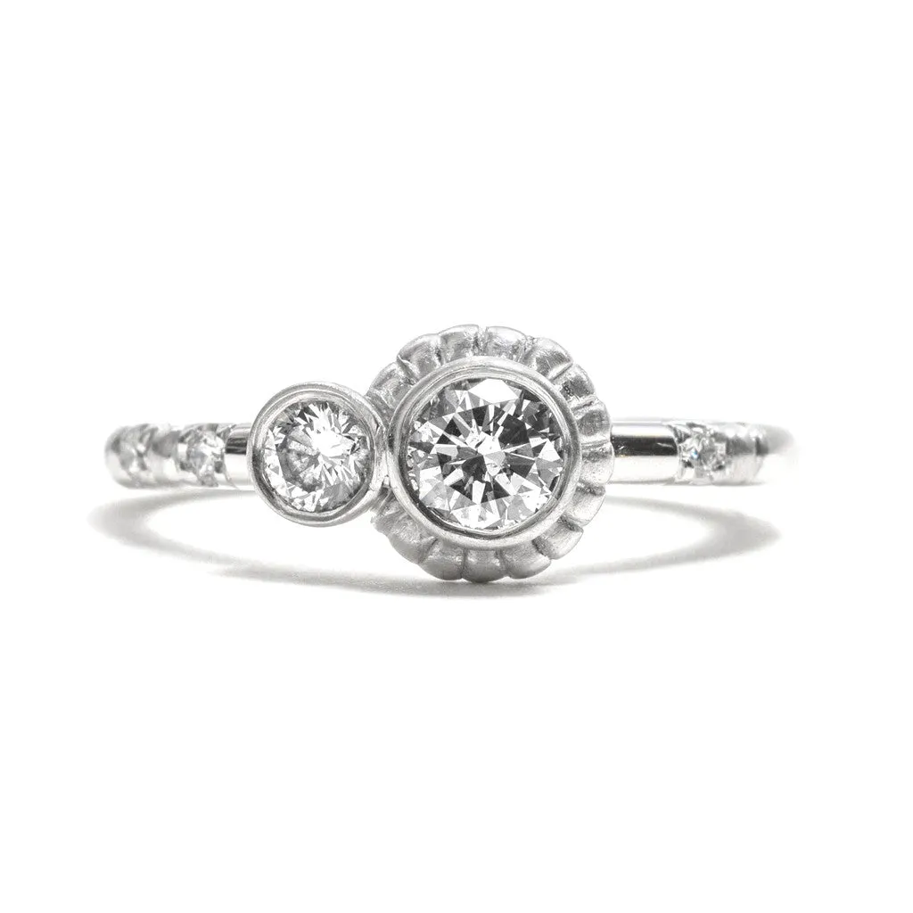 Moonlit Bay Horizon Ring Pieces of Eight