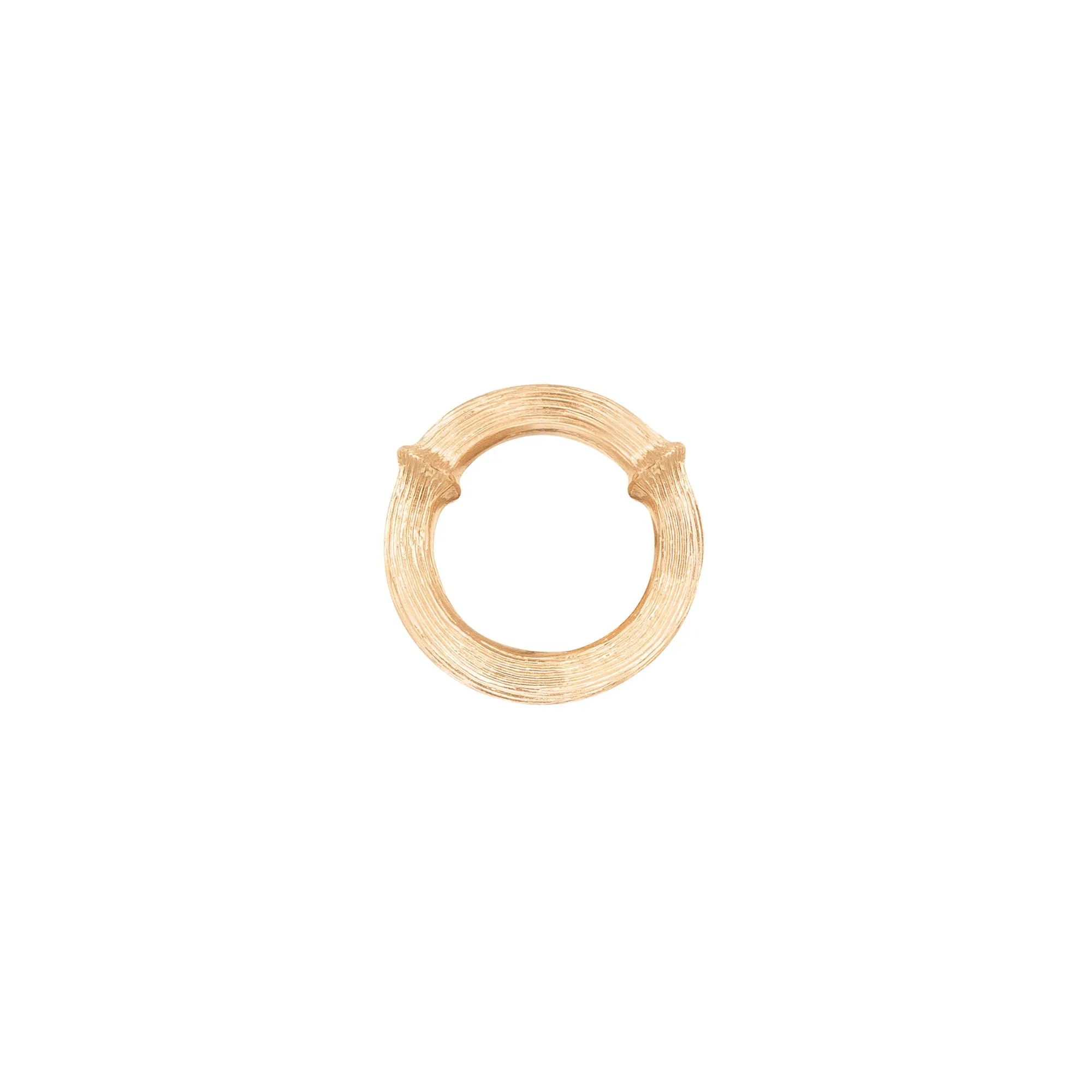 Nature 18K Gold Earring-pendant
