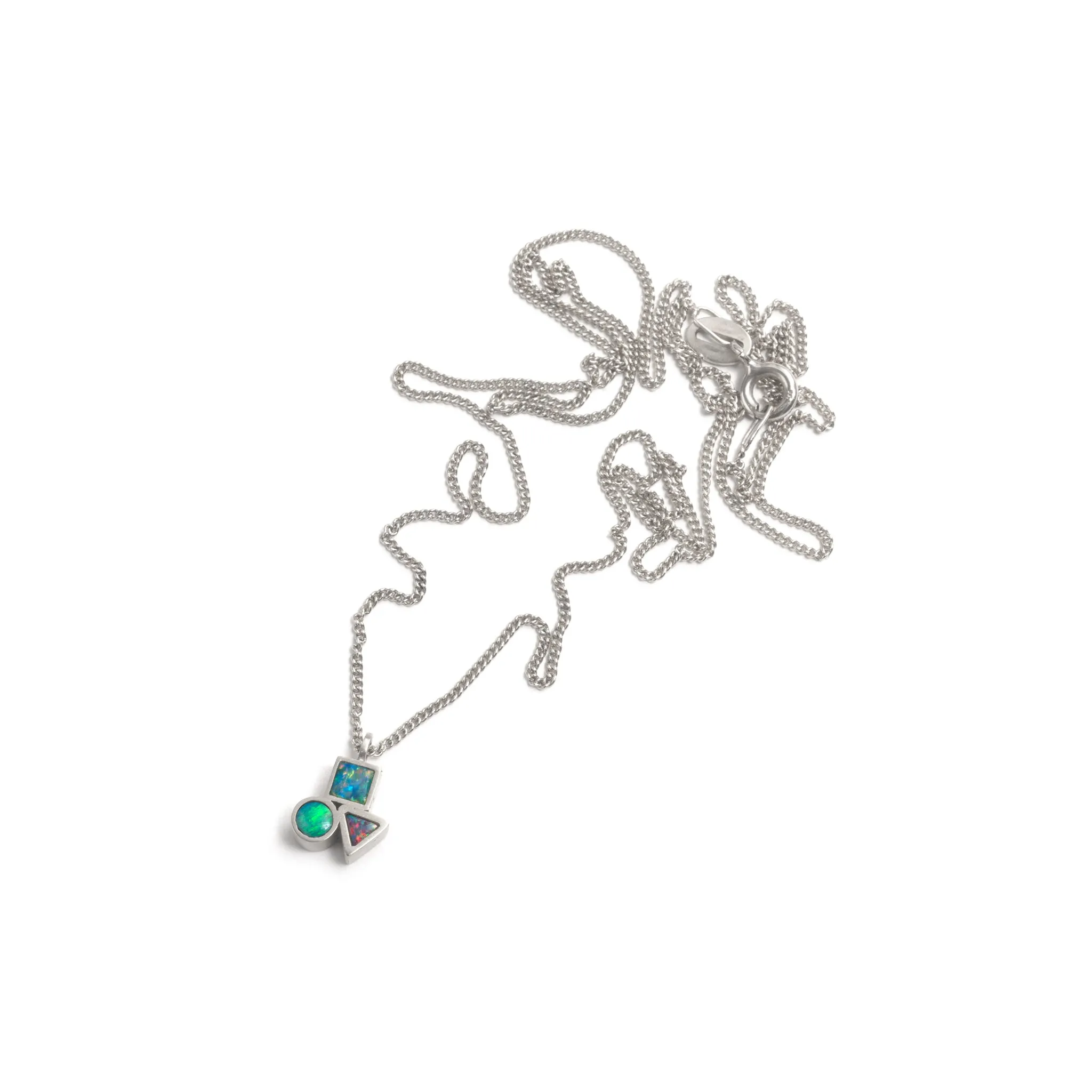 Opal Element Cluster Pendant Pieces of Eight