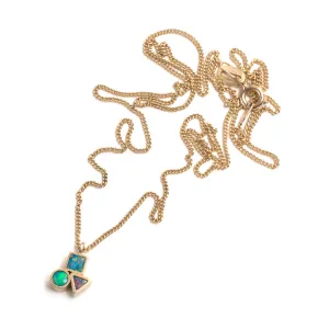 Opal Element Cluster Pendant Pieces of Eight