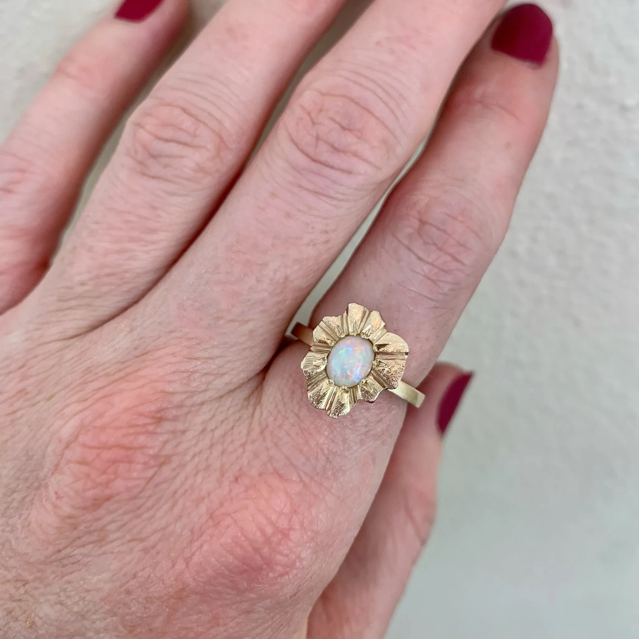 Opal Infinite Matter Ring Pieces of Eight