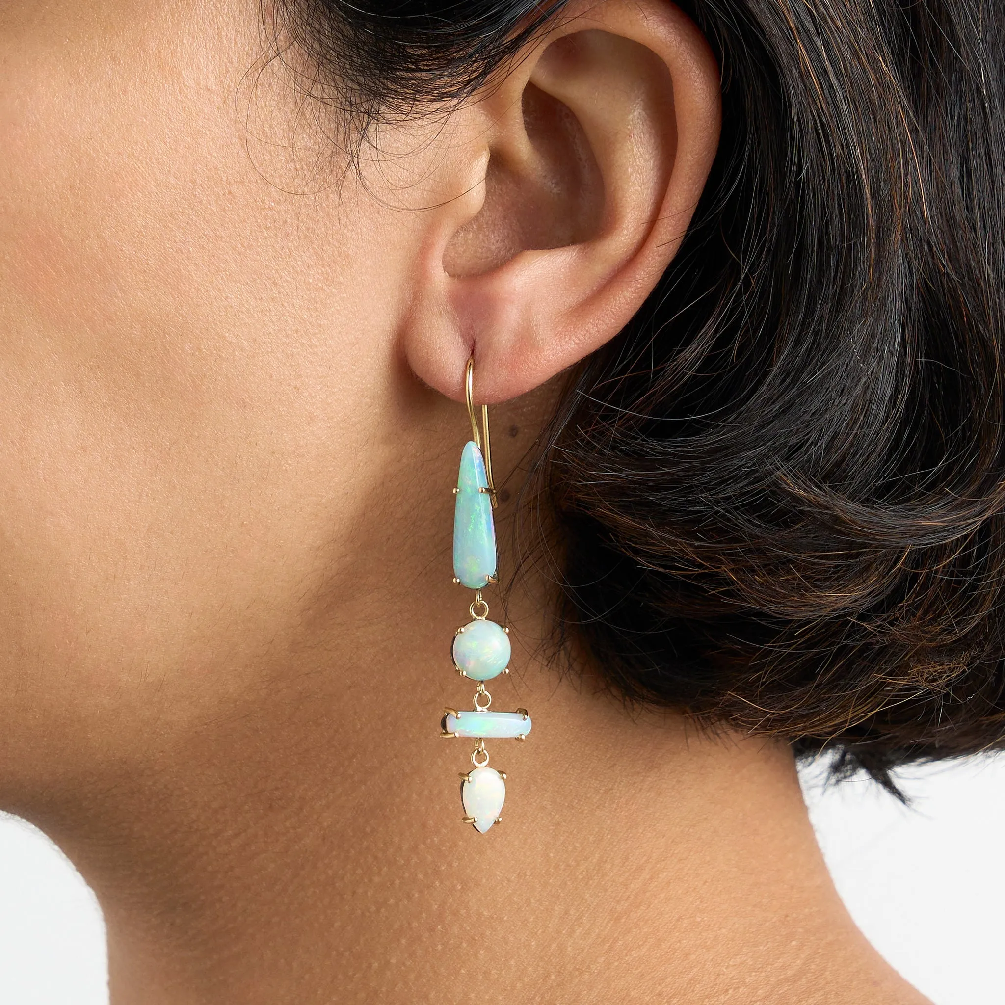 Opal Odyssey Earrings Pieces of Eight