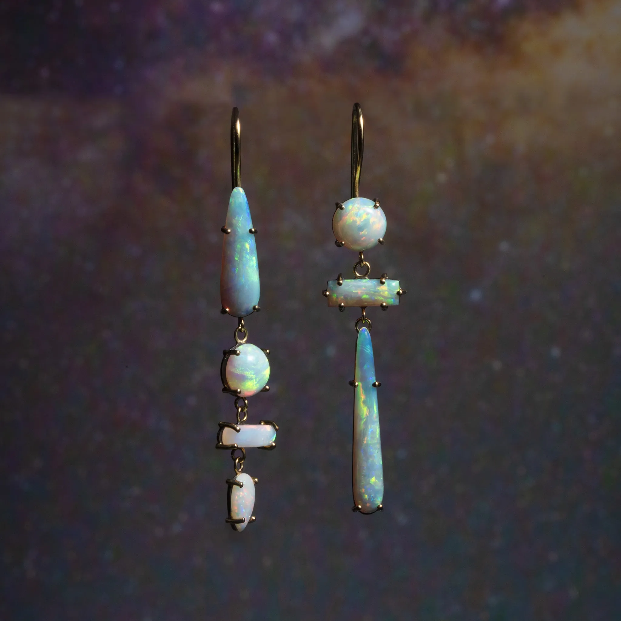Opal Odyssey Earrings Pieces of Eight