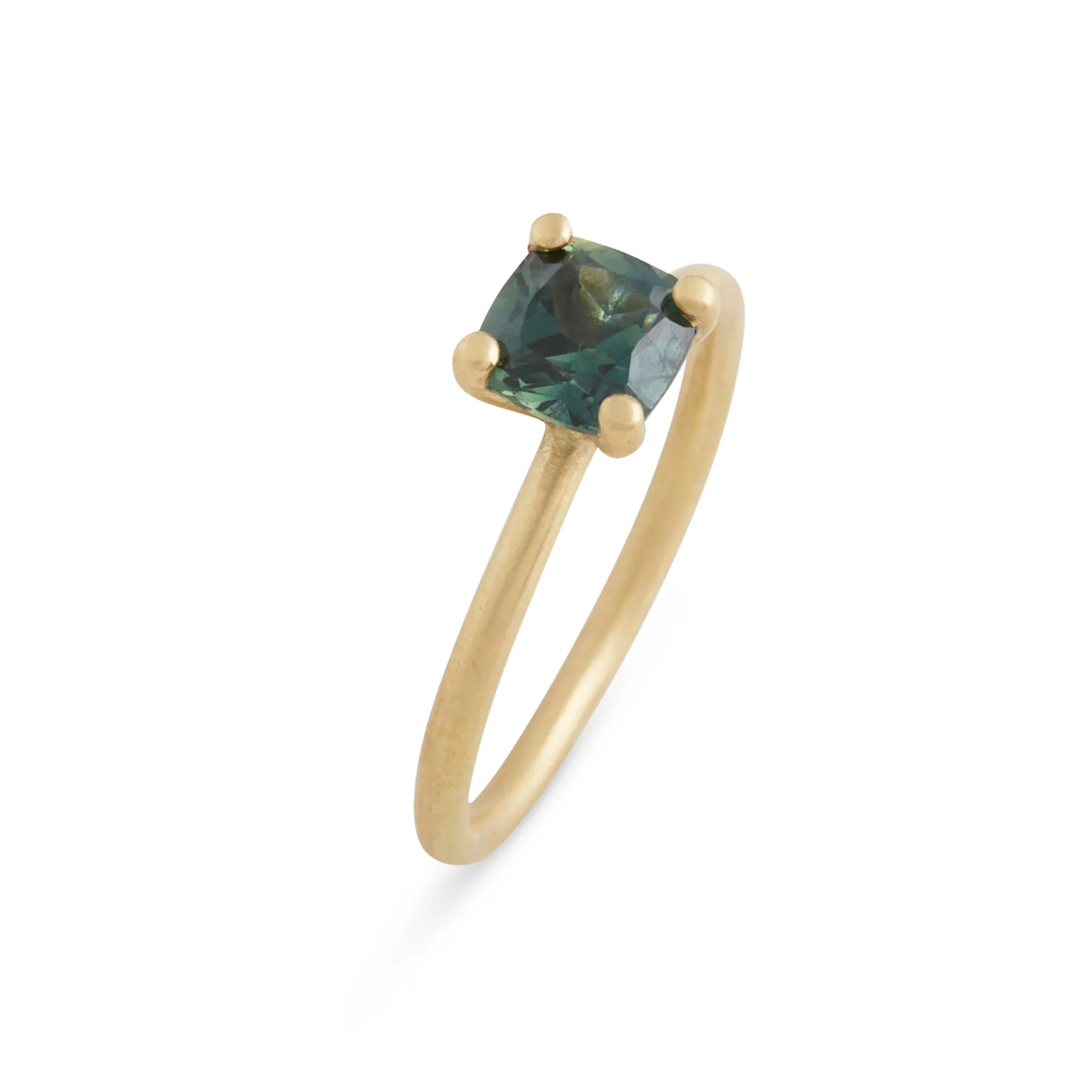 Ophir Green Sapphire Ring Pieces of Eight