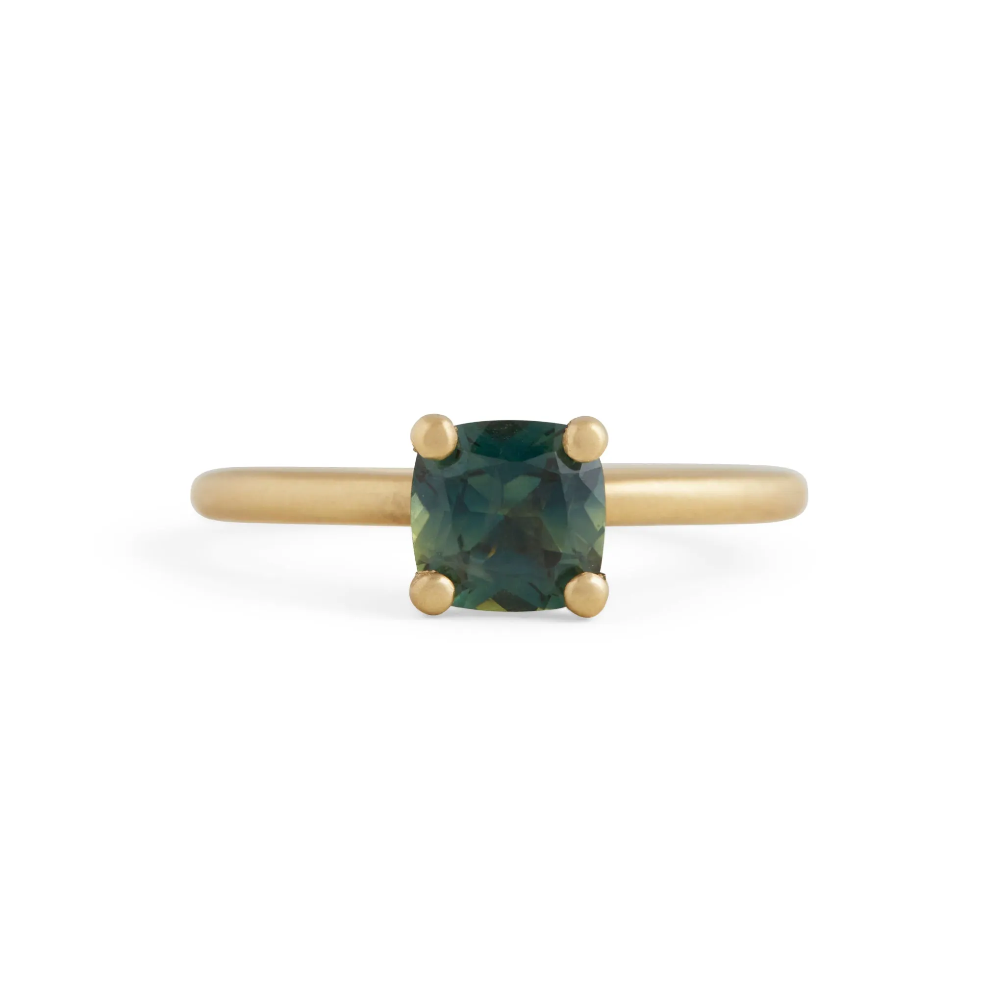 Ophir Green Sapphire Ring Pieces of Eight