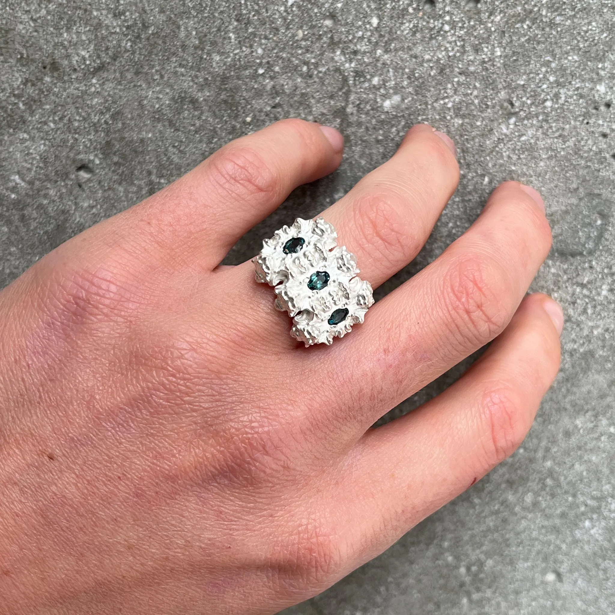 Pareidolia Ring Pieces of Eight