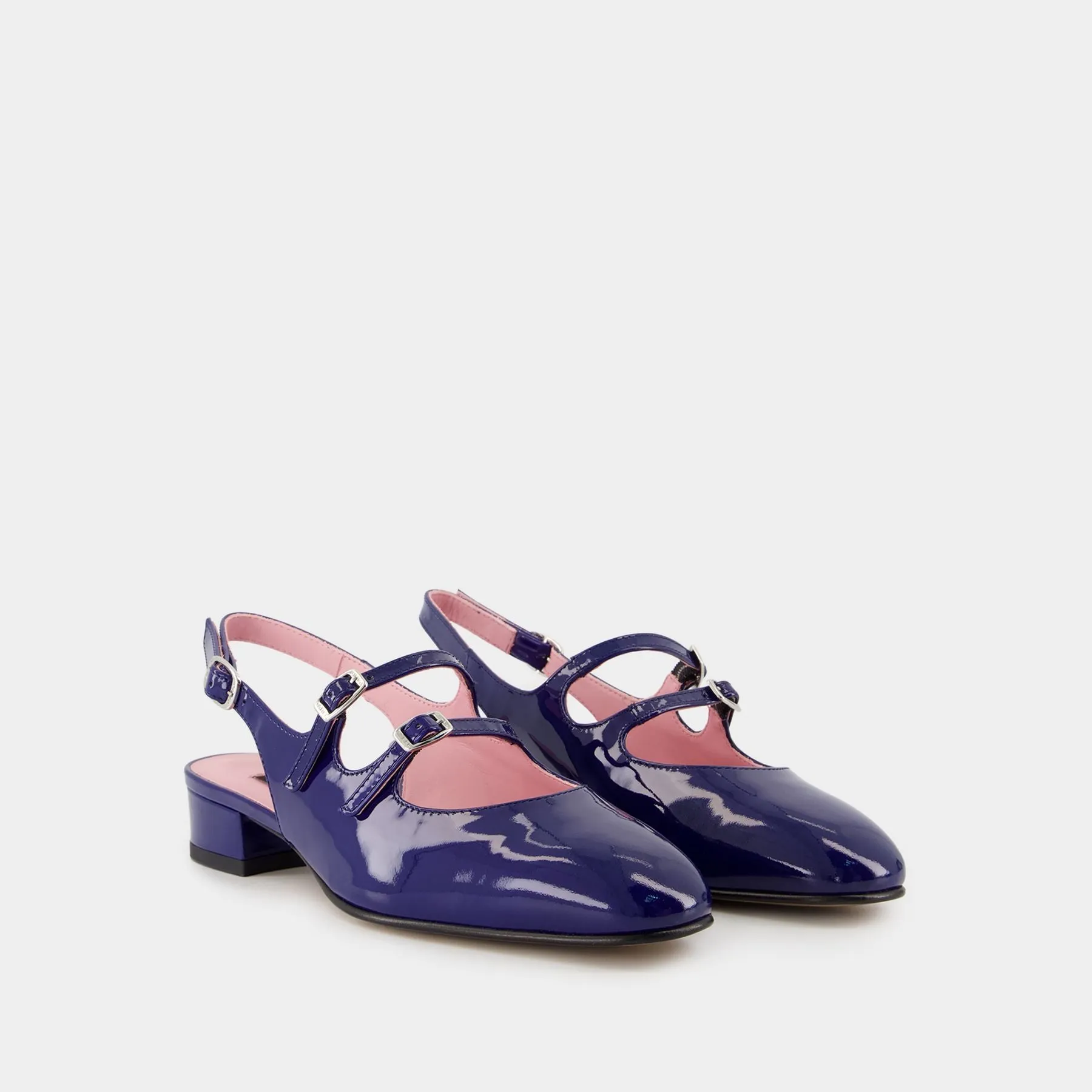 Peche Sandals - Carel - Leather - Blue