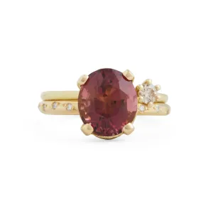 Pink Tourmaline Stack (Set of Two) Ring Pieces of Eight