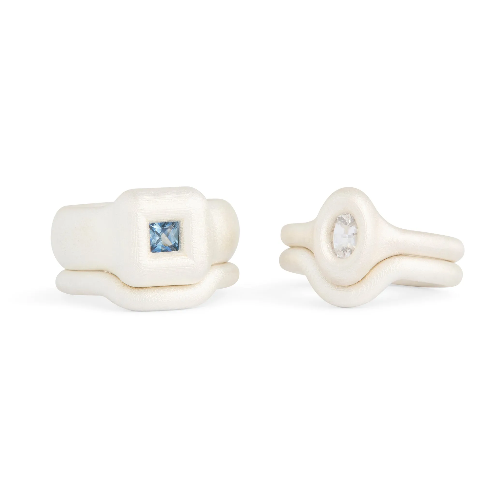 Polar Contour Band Ring Pieces of Eight