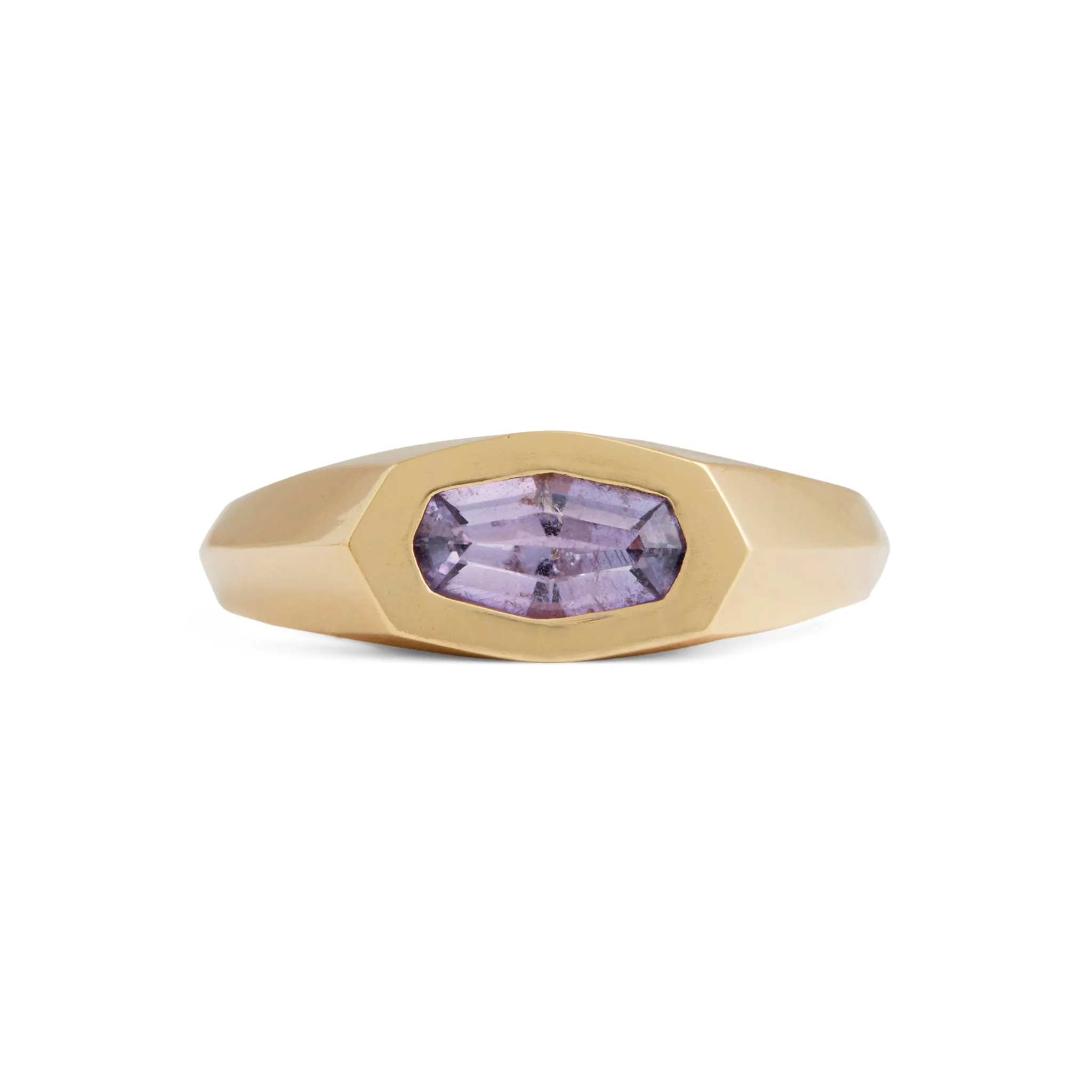Pomegranite Sapphire Ring Pieces of Eight