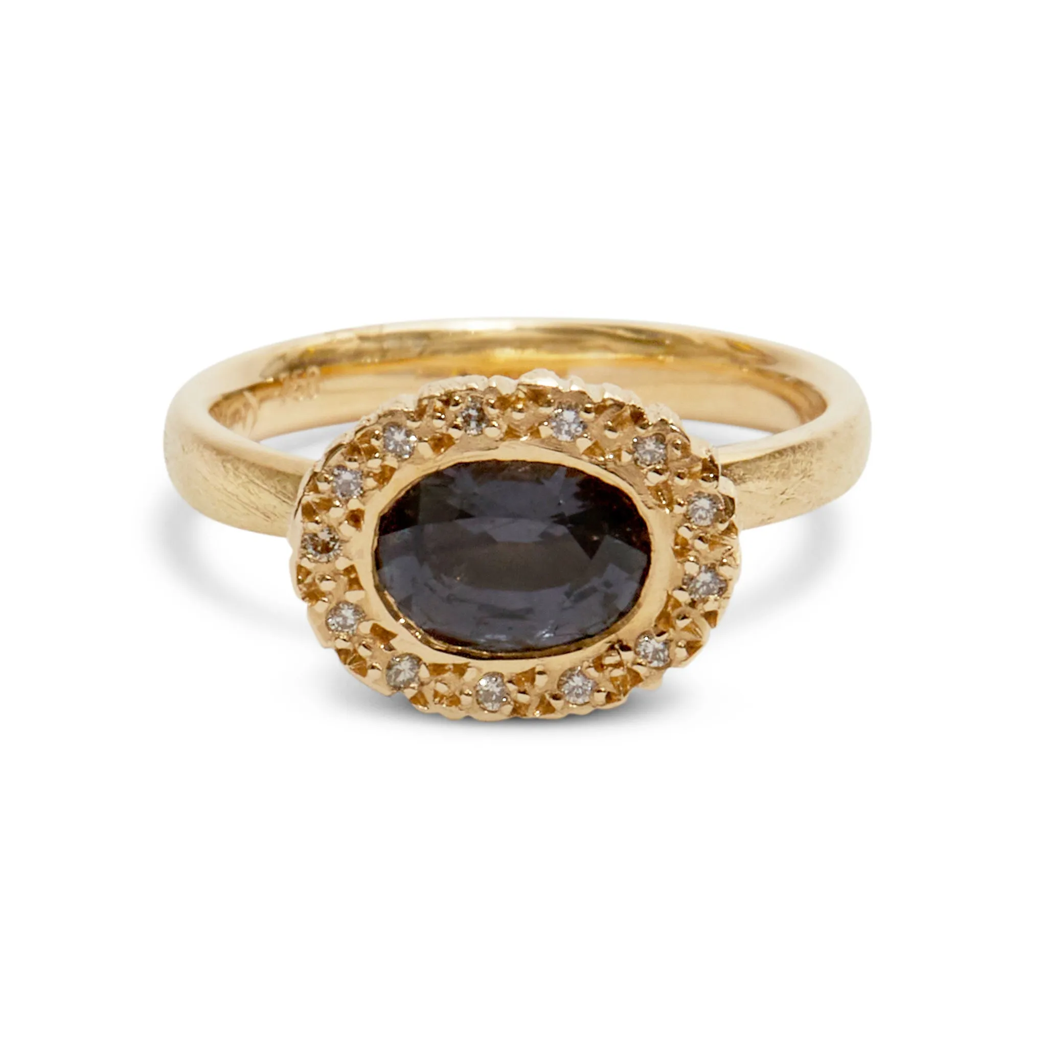 Precious Big Rock Oval Spinel Ring Pieces of Eight