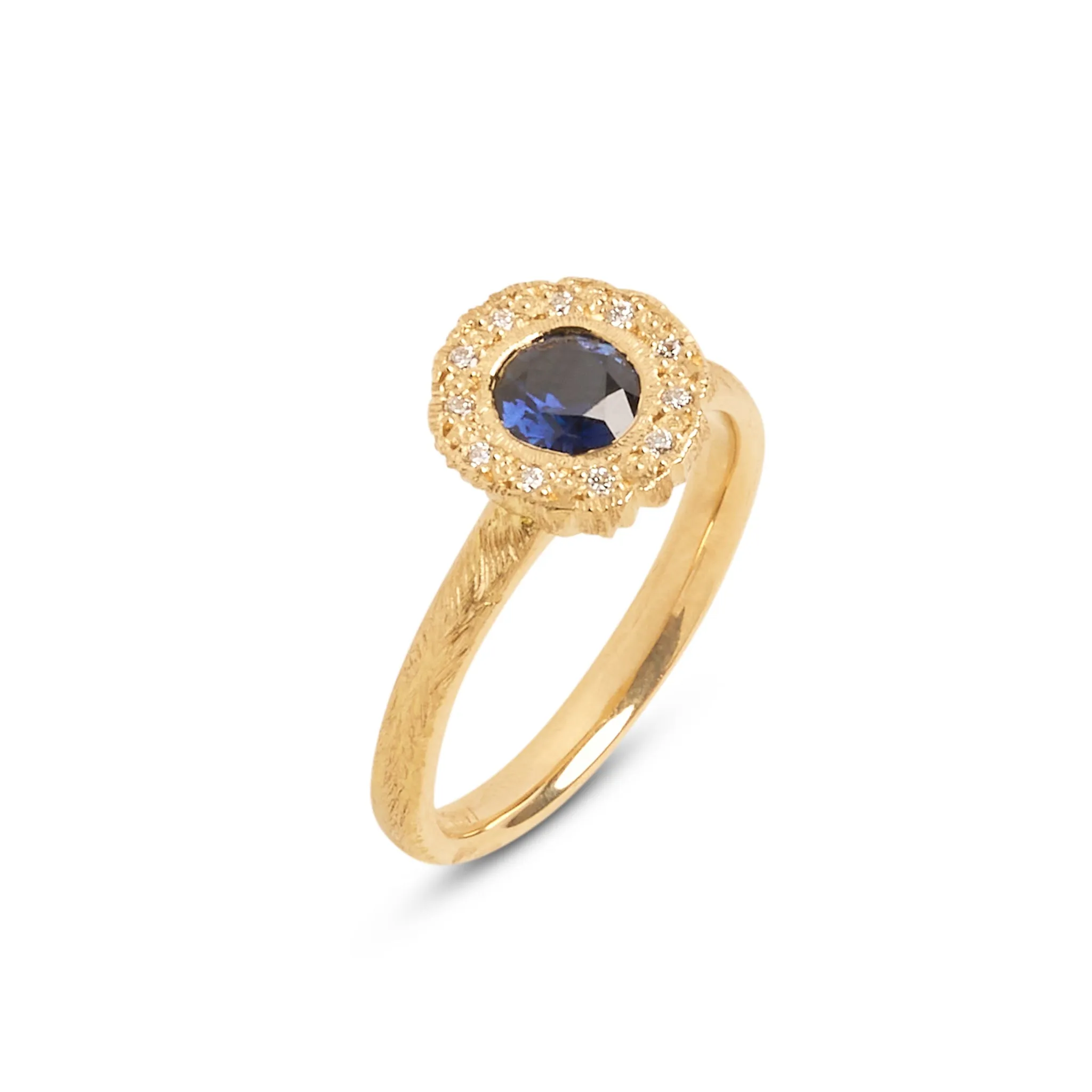 Precious Big Rock Sapphire Ring Pieces of Eight