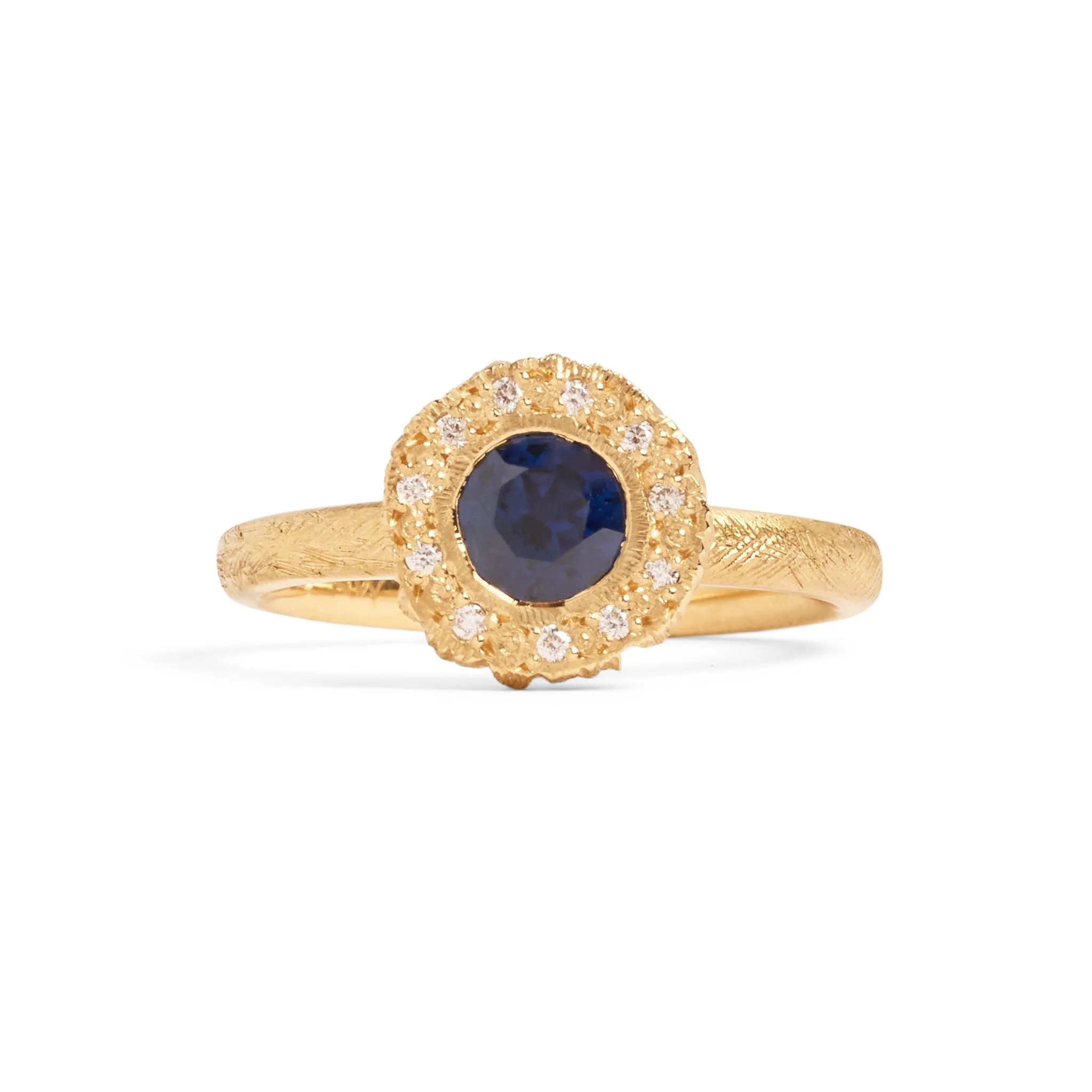 Precious Big Rock Sapphire Ring Pieces of Eight
