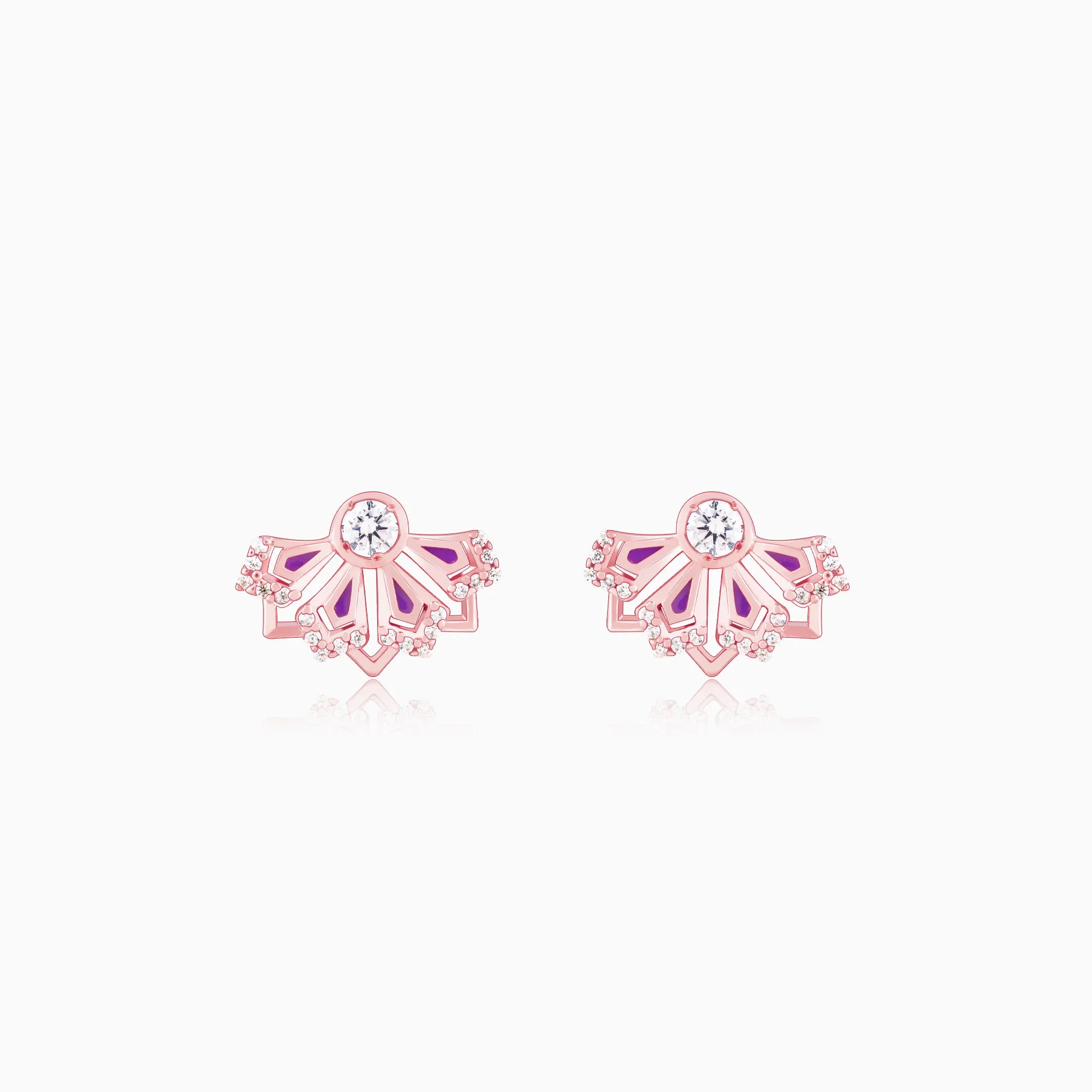 Rose Gold Dreamy Wonder Earrings Giva