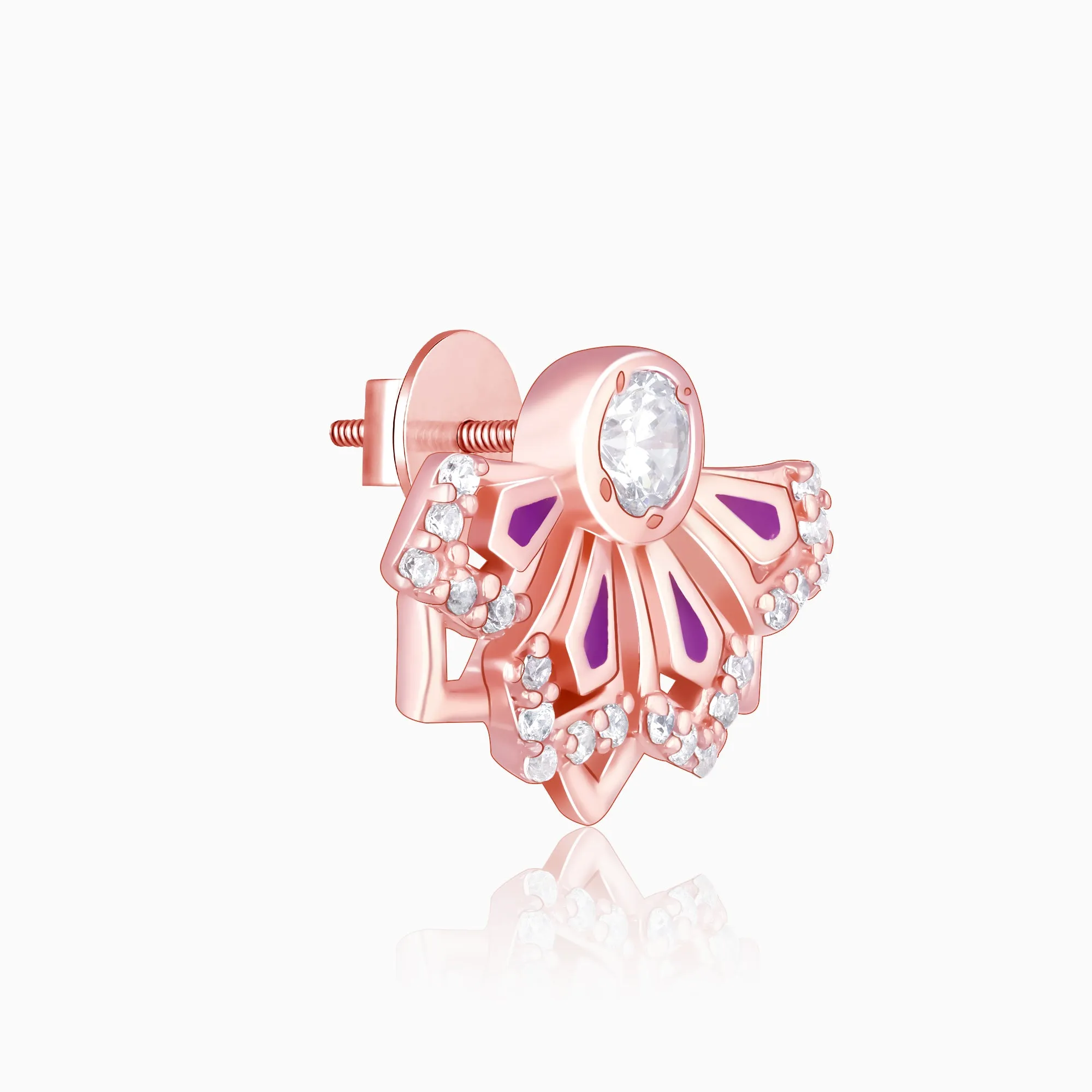 Rose Gold Dreamy Wonder Earrings Giva