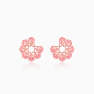 Rose Gold Mughal Monument Stud Earring Giva