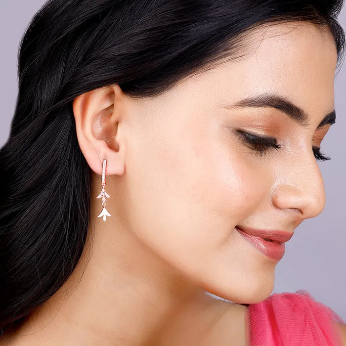 Rose Gold Musli Drops Earrings Giva