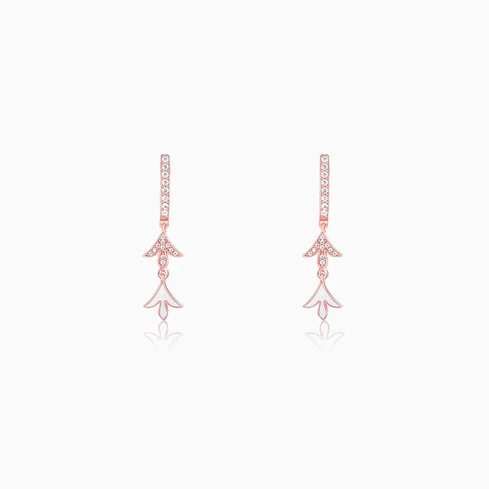 Rose Gold Musli Drops Earrings Giva