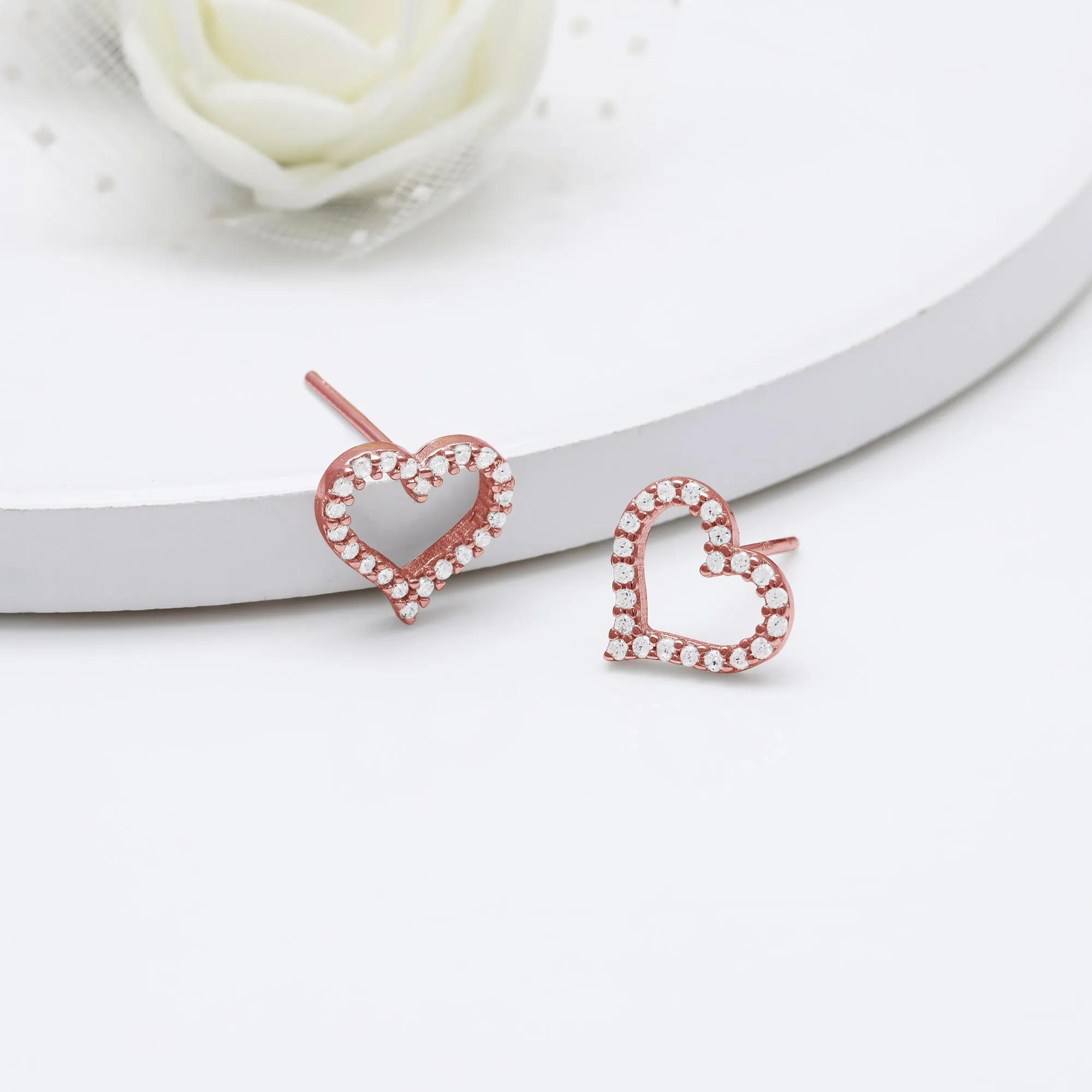 Rose Gold Queen of Hearts Set Giva