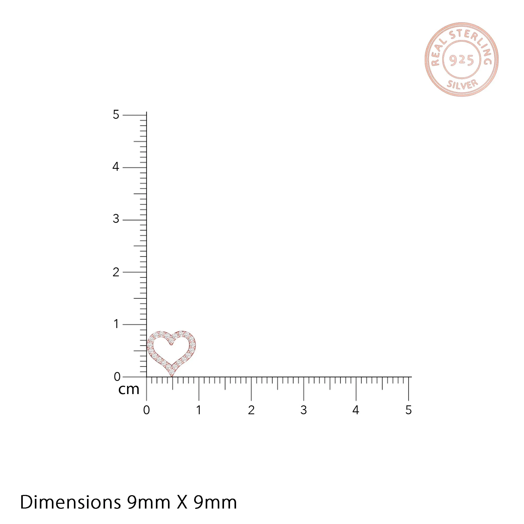 Rose Gold Queen of Hearts Set Giva
