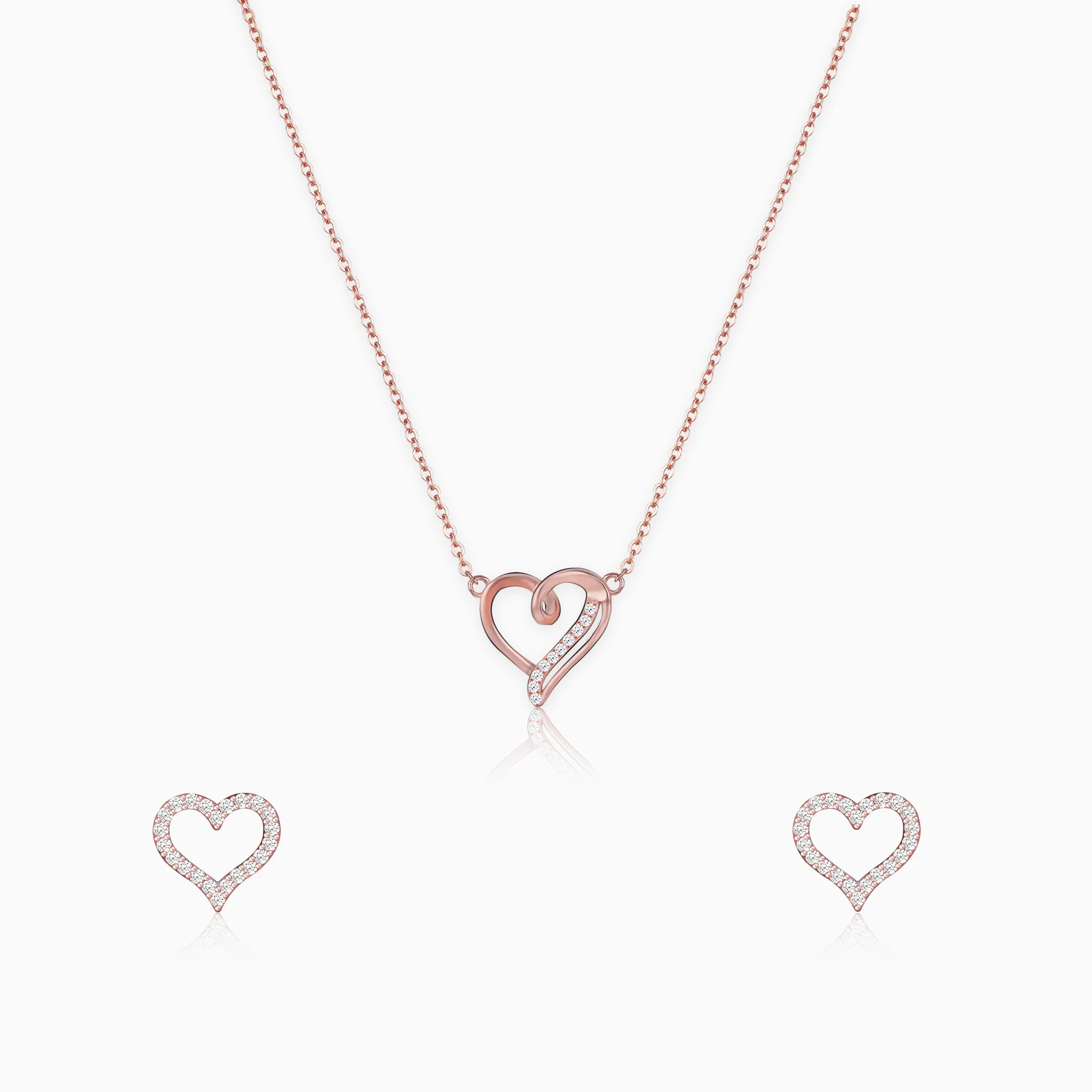 Rose Gold Queen of Hearts Set Giva