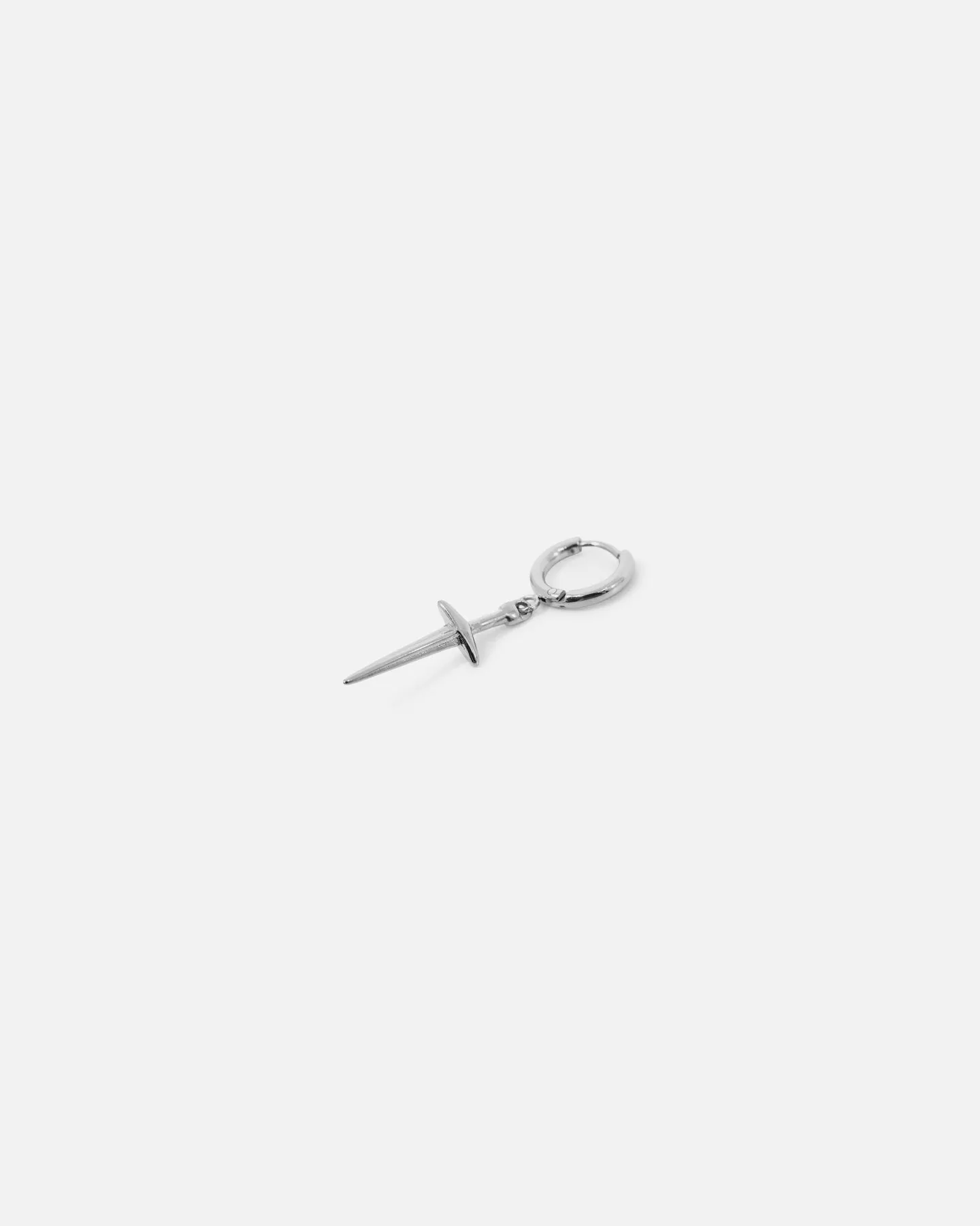 Saint Morta Dagger Earring White Gold