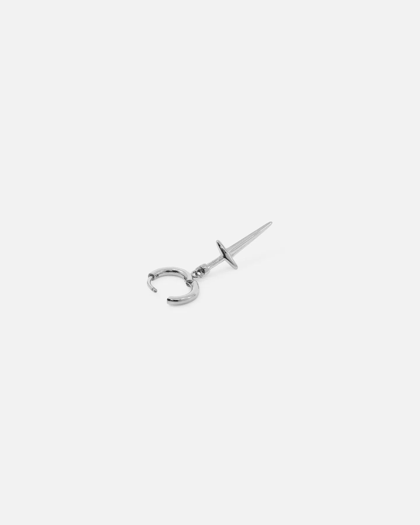 Saint Morta Dagger Earring White Gold