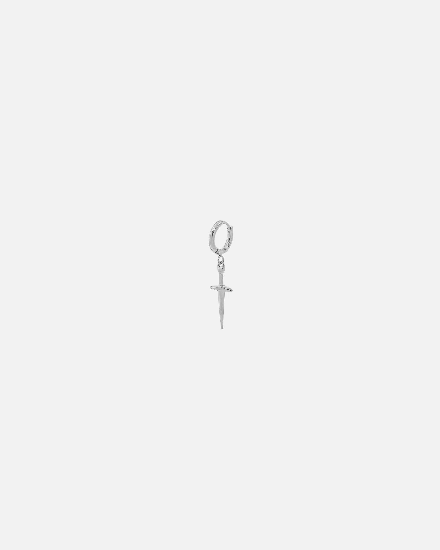 Saint Morta Dagger Earring White Gold