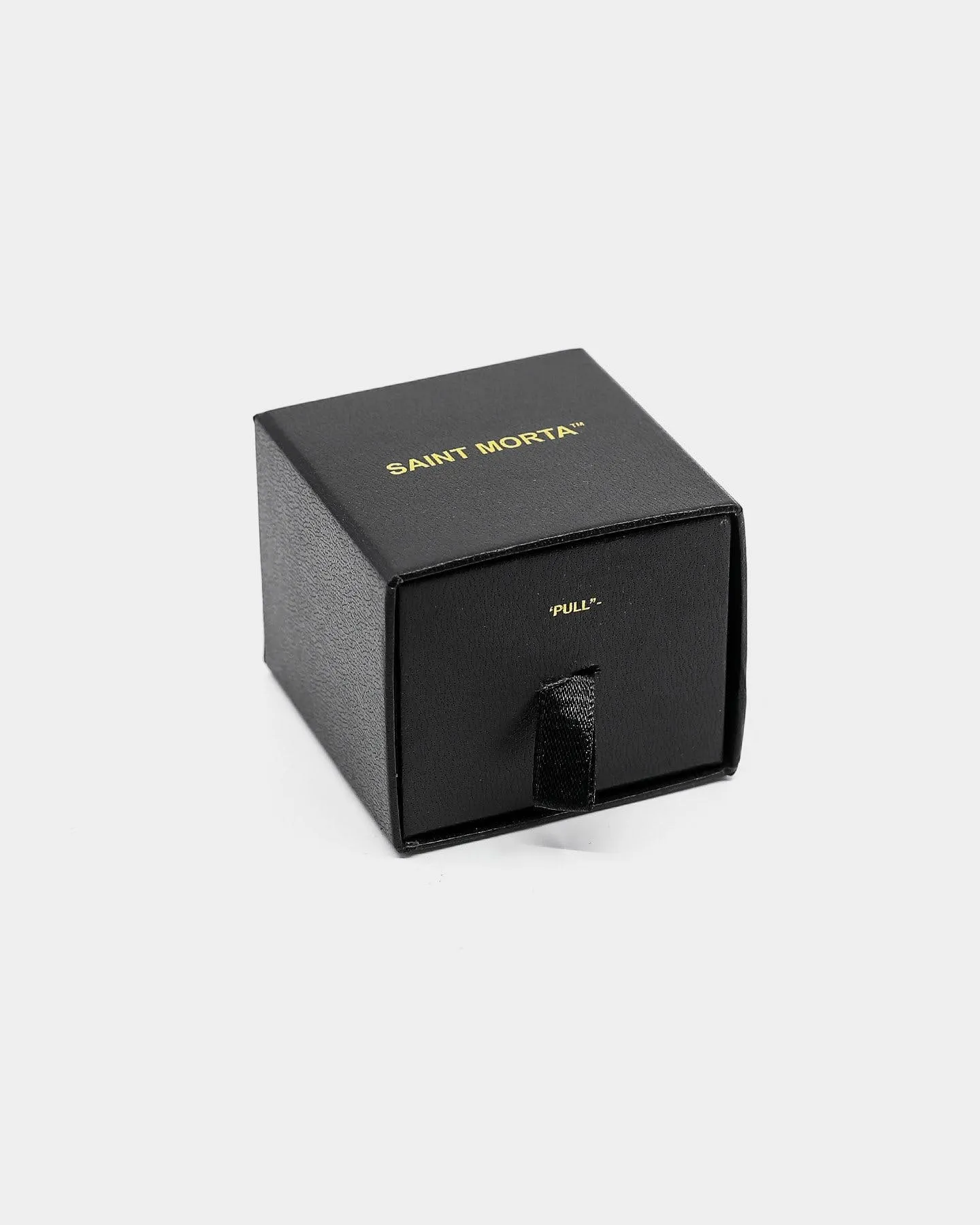 Saint Morta Men's Guardian Ring Iced Gold