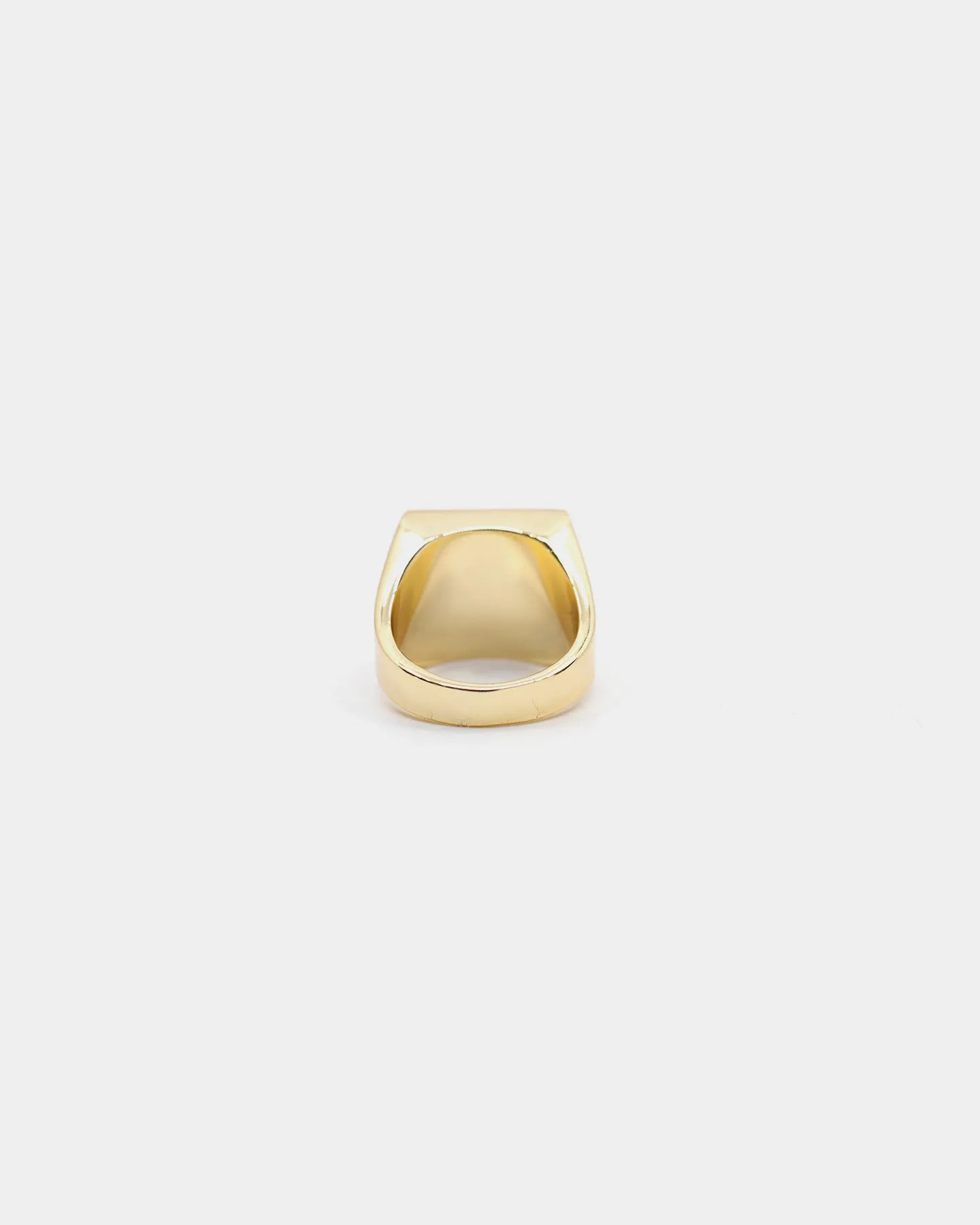 Saint Morta Men's Guardian Ring Iced Gold
