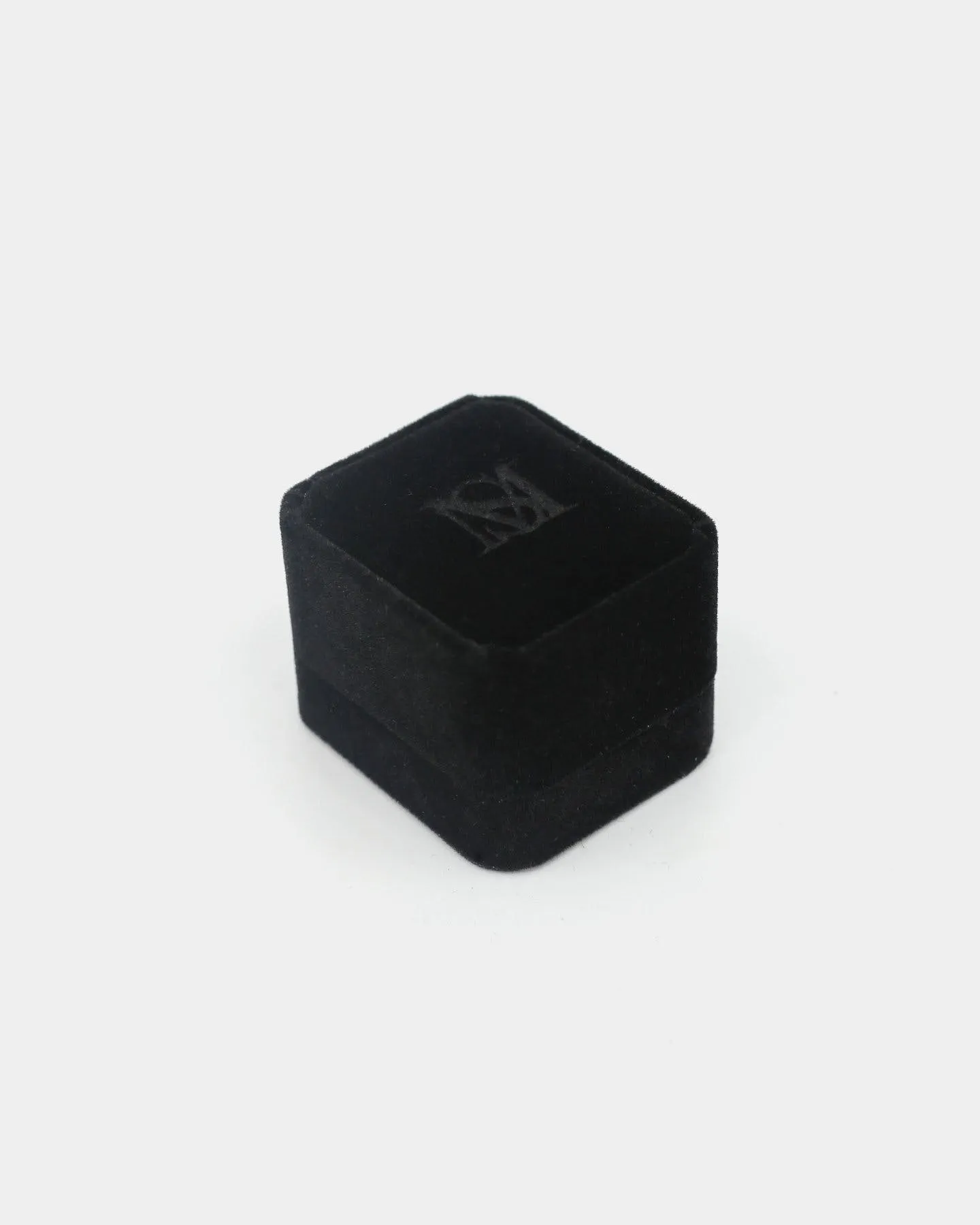 Saint Morta Saint Cross Earring Iced Black