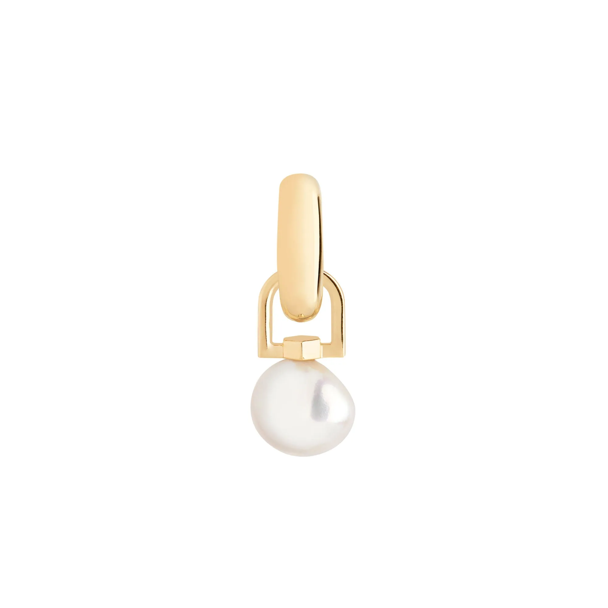 Samba Gold Plated Huggie