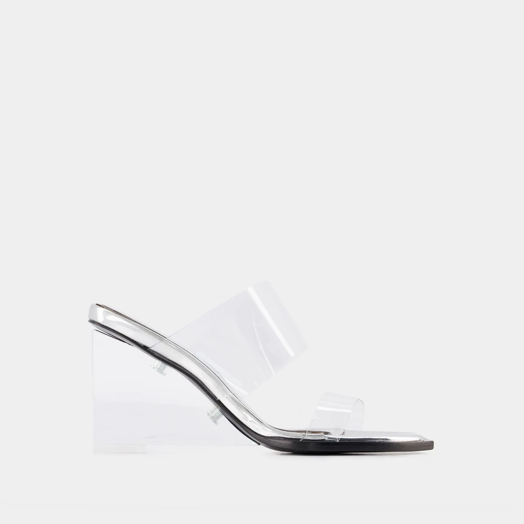 Sandals - Alexander Mcqueen - Clear - Leather
