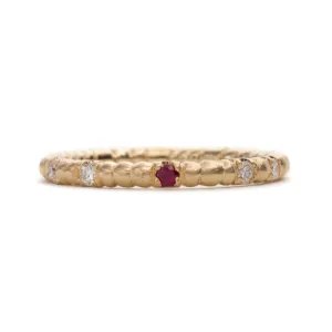 Scattered Seeds Ruby Ring Pieces of Eight