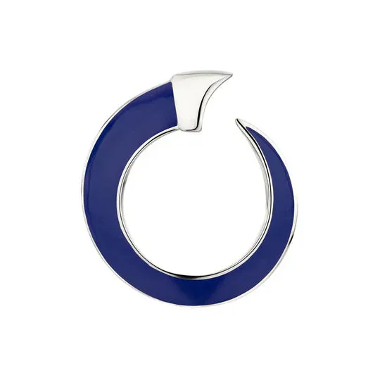Shaun Leane Sabre Solis Sterling Silver Atlantic Ceramic Ring