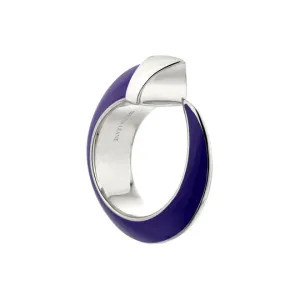 Shaun Leane Sabre Solis Sterling Silver Atlantic Ceramic Ring