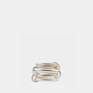 Silver Leo Mx Core Ring