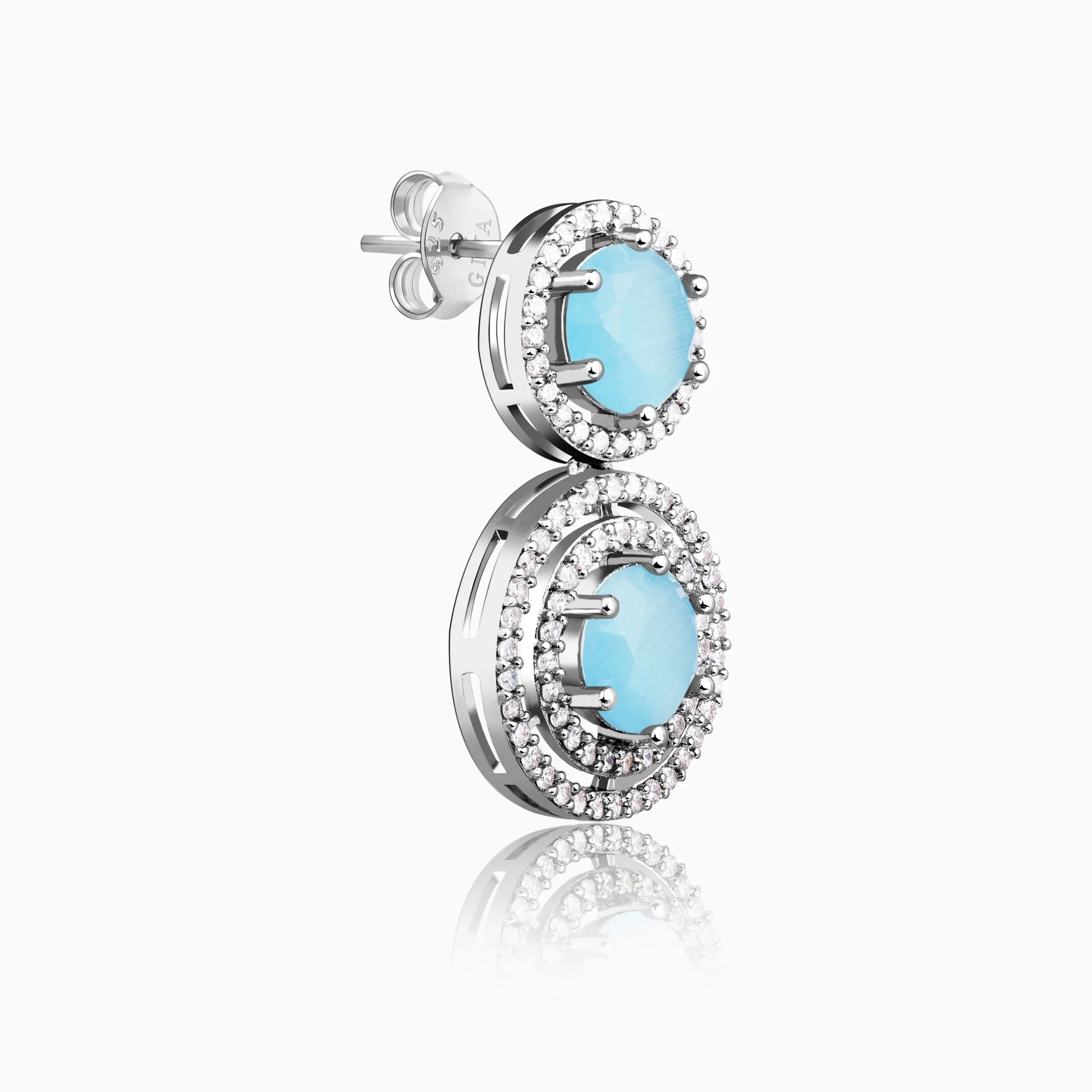 Silver Lovesick Earrings Giva