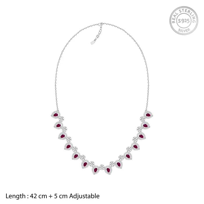 Silver Royal Pink Gorgeous Set Giva