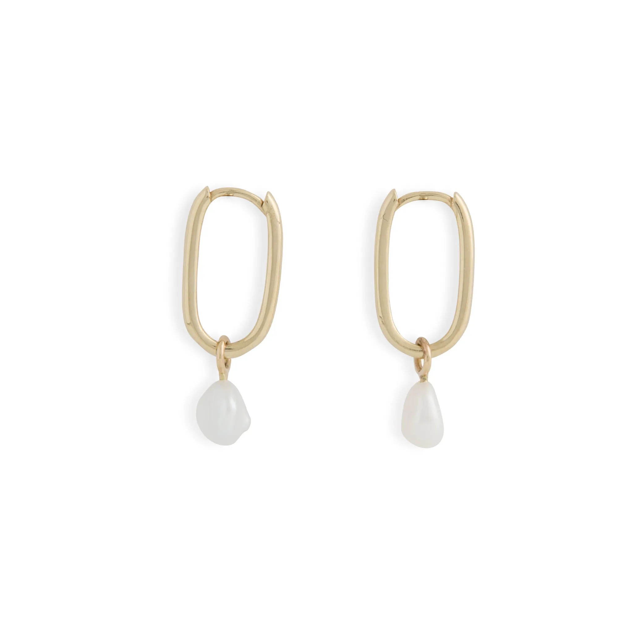 Small Elysian Baroque Pearl Drops Earrings Pieces of Eight