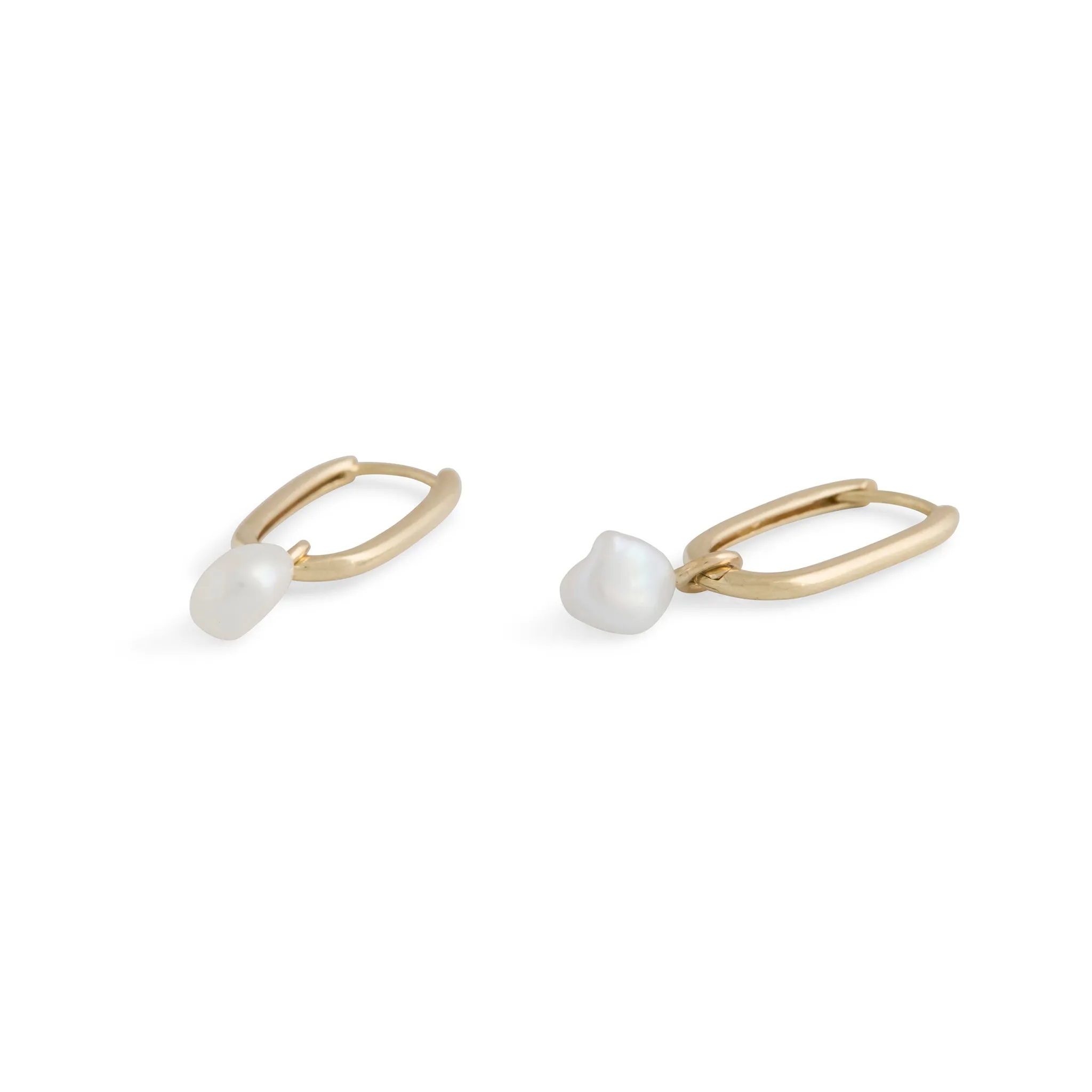 Small Elysian Baroque Pearl Drops Earrings Pieces of Eight