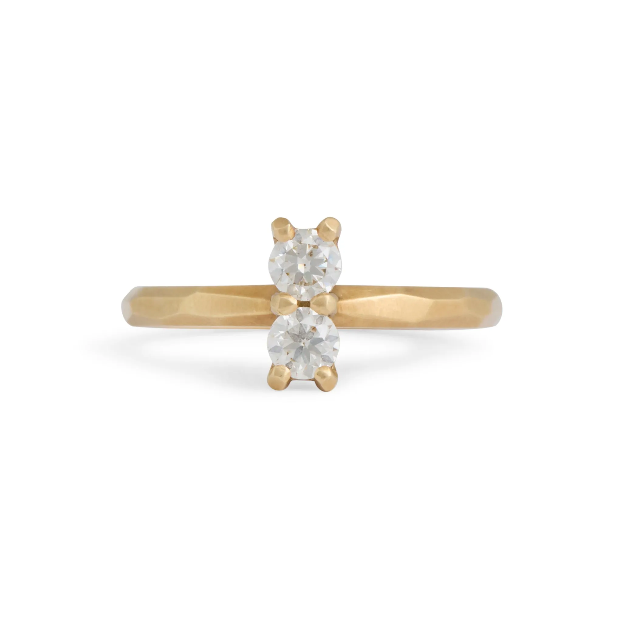 Soul Mate Old Cut Diamond Ring Pieces of Eight