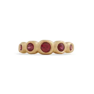 Summer Storm River Stones Ring Pieces of Eight